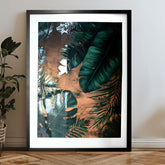Poster da parete con effetto EXTRA - Midnight Jungle | misure diverse