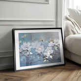 Poster da parete con effetto EXTRA - Nordic Bloom | misure diverse