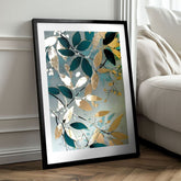 Poster da parete con effetto EXTRA - Nordic Flora | misure diverse