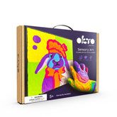 OKTO pittura a massa autoindurente 30 x 30 cm Lepre