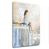 Angelo dipinti su tela Riposo spirituale | dimensioni diverse