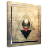 Tocco d'oro su tela Simmetria in oro | dimensioni diverse