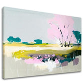 Paesaggio su tela Giornata astratta nella natura | dimensioni diverse