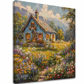 Paesaggio su tela Rifugio estivo