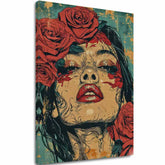 Immagine elegante di una donna Passione