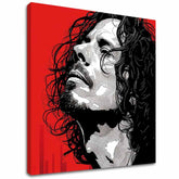 Chris Cornell dipinto su tela - Rock Passion