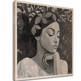 Immagine su legno - Dea del Nord