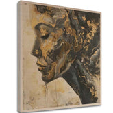 Pittura su legno - Brezza della natura scandinava