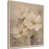 Pittura su legno - Giardino nordico in fiore