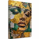 Immagine elegante di una donna Smeraldo sogno