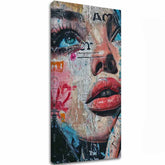 Elegante immagine di donna Colori della strada