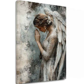 Dipinti di angeli Anima pacifica | 100% originale dipinto ad acrilico