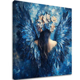 Dipinti di angeli Volto misterioso | 100% originale dipinto ad acrilico