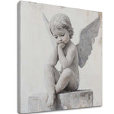 Dipinti di angeli Protettori | 100% originali dipinti ad acrilico