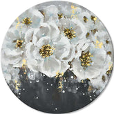 Quadri rotondi con acrilico Danza serale | dimensioni diverse