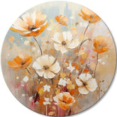 Quadri rotondi con acrilico Vita spensierata | dimensioni diverse