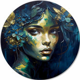 Quadri rotondi con acrilico La storia dell'amore | dimensioni diverse