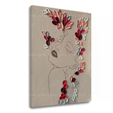 Pittura strutturata su tela Tentazione mattutina | dimensioni diverse