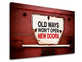 Arte murale motivazionale Old ways_001 - immagine 5