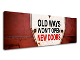 Arte murale motivazionale Old ways_003 - immagine 5