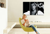 Dipinto a mano POP Art AL PACINO 3 pezzi