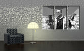 Dipinto a mano POP Art Big Lebowski 3 pezzi bl1