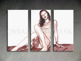 Dipinto a mano POP ART KATE MOSS