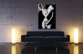 Dipinto a mano POP Art pittura Donna nuda 1 pezzo nak