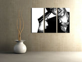 Dipinto a mano POP Art Tarantino 3 pezzi tar