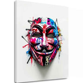 Immagine ANONYMOUS MASK | Tela italiana - immagine 2