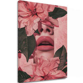 Immagine FLORAL LIPS | Tela italiana - immagine 2