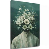 Immagine FLOWER HEAD | Tela italiana - immagine 2