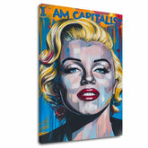 Immagine MARILYN MONROE - Fascino capitalista | rifinito a mano dall'artista - immagine 2
