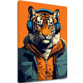 Immagine TIGER VIBES | Tela italiana - immagine 2