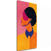 Immagine VIBRANT SILHOUETTE | Tela italiana - immagine 2