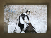 L'immagine su tela 1 pezzo Street ART - Banksy