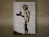 L'immagine su tela 1 pezzo Street ART - Banksy