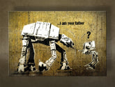 L'immagine su tela 1 pezzo Street ART - Banksy