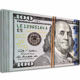 L'immagine su tela Benjamin Franklin - Simbolo di saggezza - immagine 2