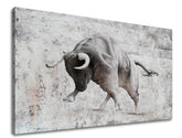 L'immagine su tela BULL 1 parte - immagine 6