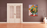 L'immagine su tela GIRASOLI - Claude Monet