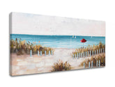 L'immagine su tela SPIAGGIA 1 parte - immagine 6