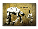 L'immagine su tela Street ART - Banksy