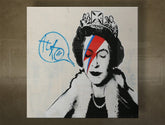 L'immagine su tela ŠTVOREC Street ART - Banksy