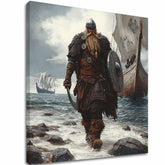 L'immagine su tela Vikings - Decorazione d'avventura - immagine 2