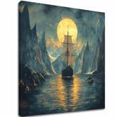 L'immagine sulla tela Nave a Spalato - Scena epica - immagine 2