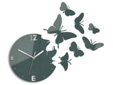 Orologio da parete in vetro acrilico lucido