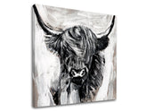 L'immagine su tela BULL 001 - immagine 3