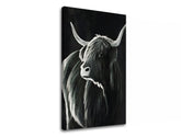 L'immagine su tela BULL 002 - immagine 3