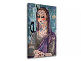 L'immagine su tela MONA LISA ABSTRAKT 001 - immagine 3